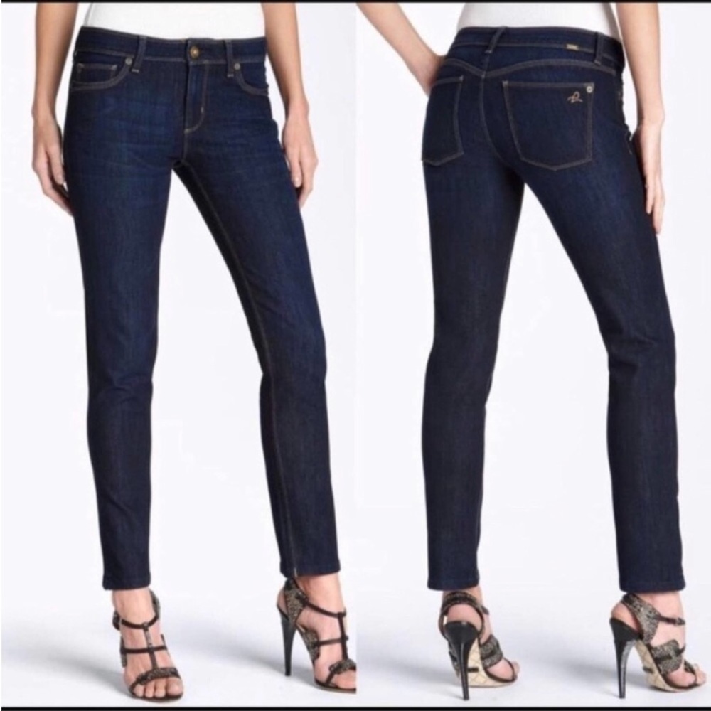 DL1961 Nordstrom Angel Mid Rise Skinny Ankle Jean in Mariner